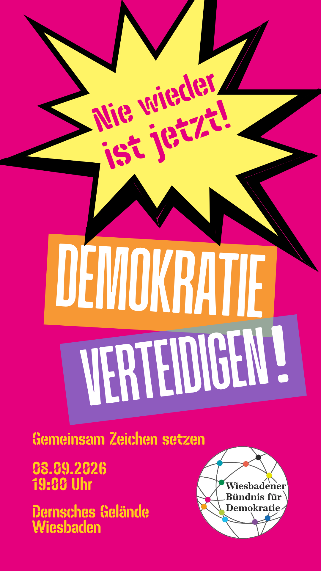 Kundgebung BfD Wiesbaden 8.9.2026